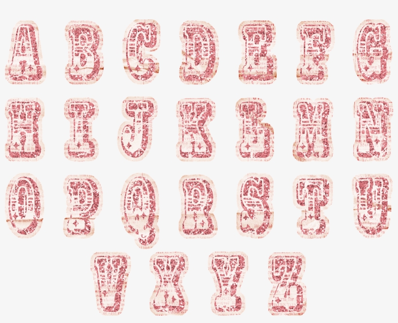Separating Alphabets - Bling-bling, transparent png download