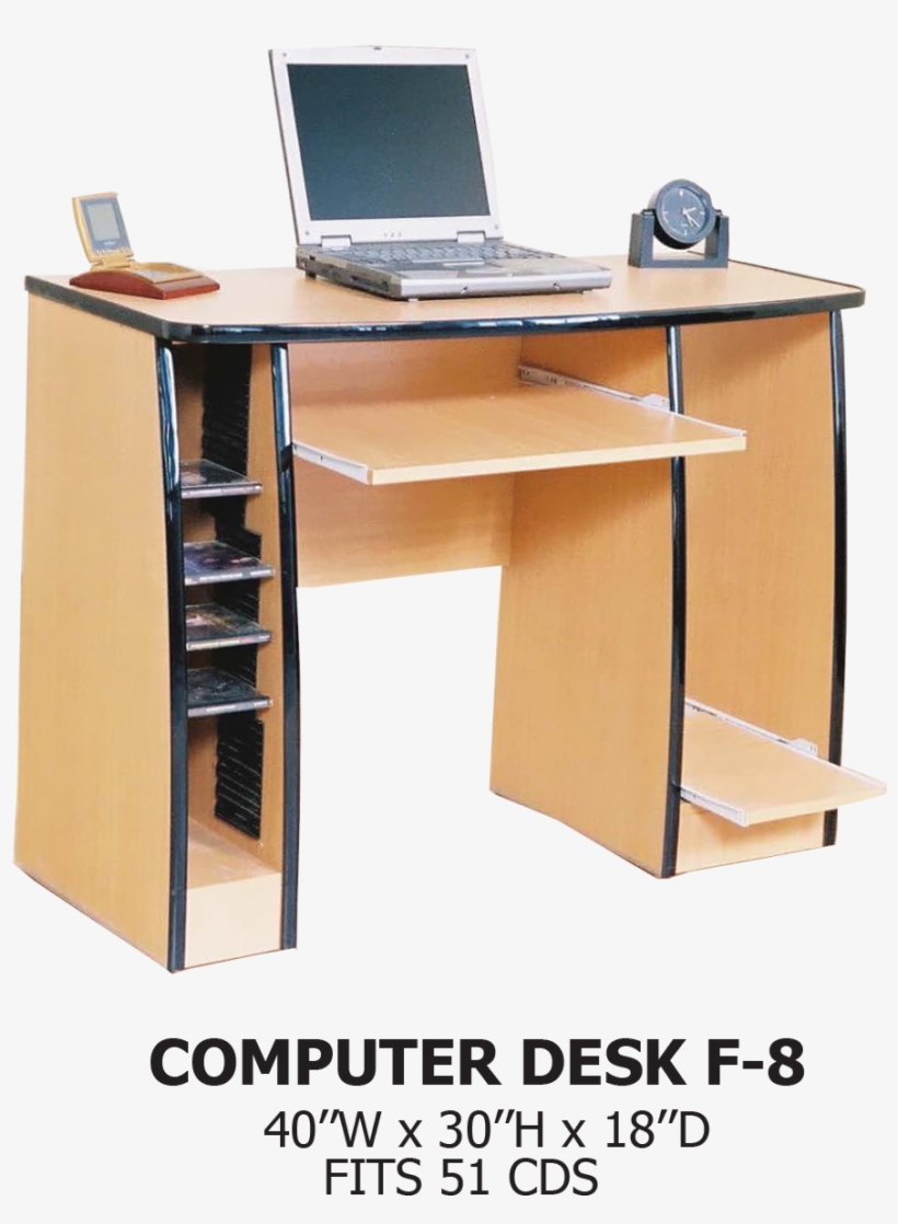 Computer Desk F-8 - Female Abs, transparent png download