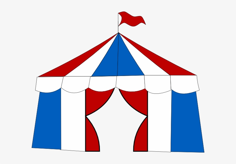 Download Original Png Clip Art File Red, White &amp; Blue Circus ...