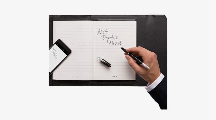 Montblanc Augmented Paper Writing Set, transparent png download