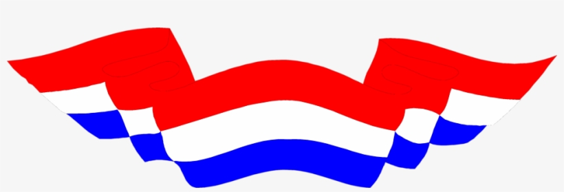 Clip Art Transparent Free Stock Photo Illustration - Red White Blue Banner, transparent png download