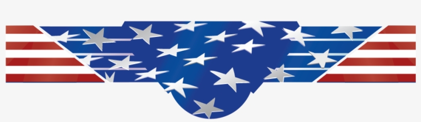Red White And Blue Banner Png - Red White Blue Stars Banner, transparent png download