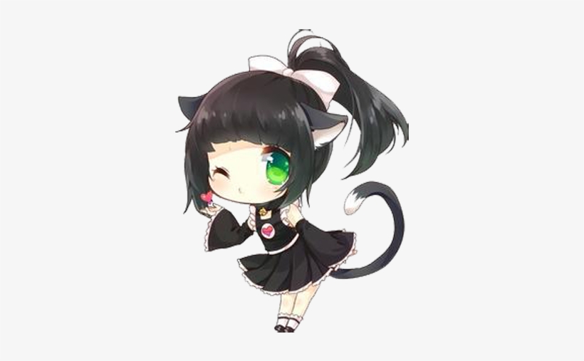 Download Free Library Chibi Anime Friends Catgirl Cat Girl Little ...