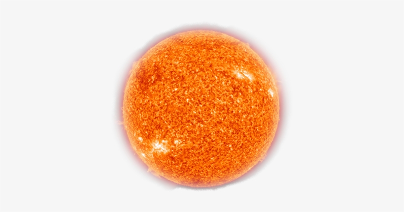 Parallax Midground Clouds - Sun And Earth Scale, transparent png download