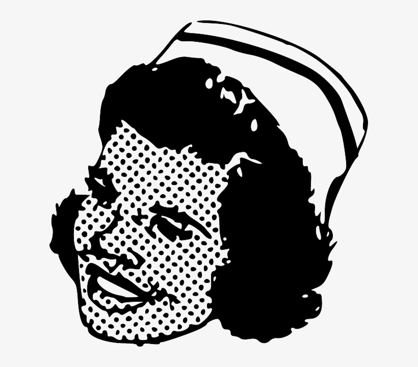 Head, People, Lady, Silhouette, Woman, Nurse, Person - Nurse Png Images Transparent, transparent png download