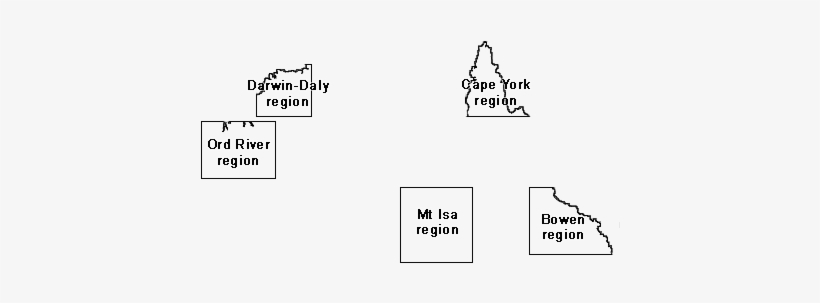 Rainfall Onset Across Tropical Australia Map Showing - Diagram, transparent png download