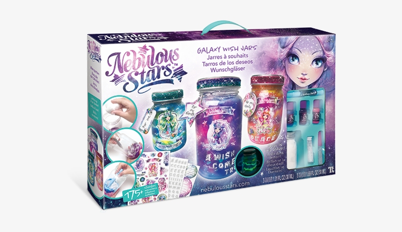 Nebulous Stars Galaxy Wish Jars, transparent png download
