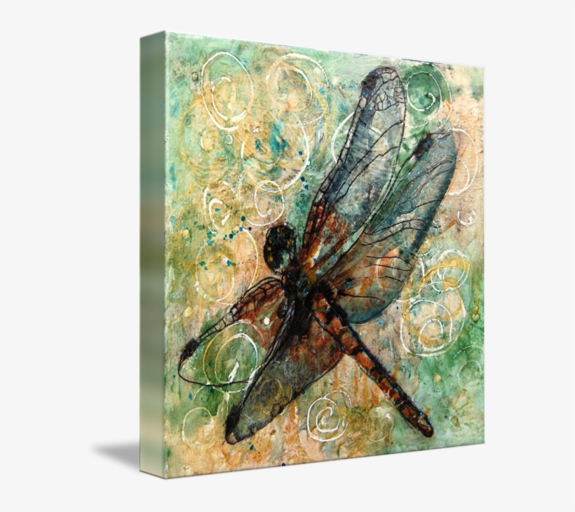 "dragonfly Dance" By Miriam Schulman - Dragonfly Dance Square Car Magnet 3" X 3", transparent png download