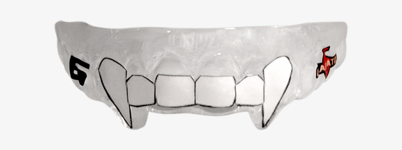 Custom Video Link - Lebron 3d Fangs Mouthguard, transparent png download