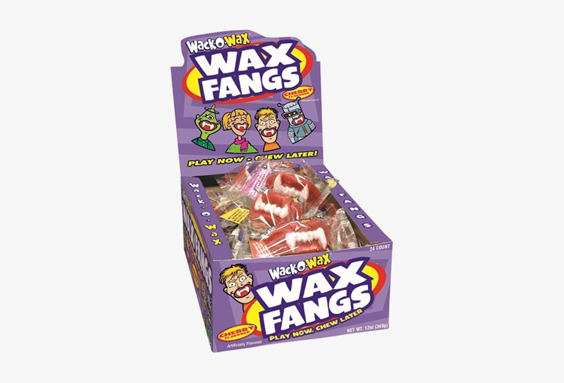 Wack O Wax Wax Fangs For Fresh Candy And Great Service, - Concord Wax Fangs 24ct., transparent png download