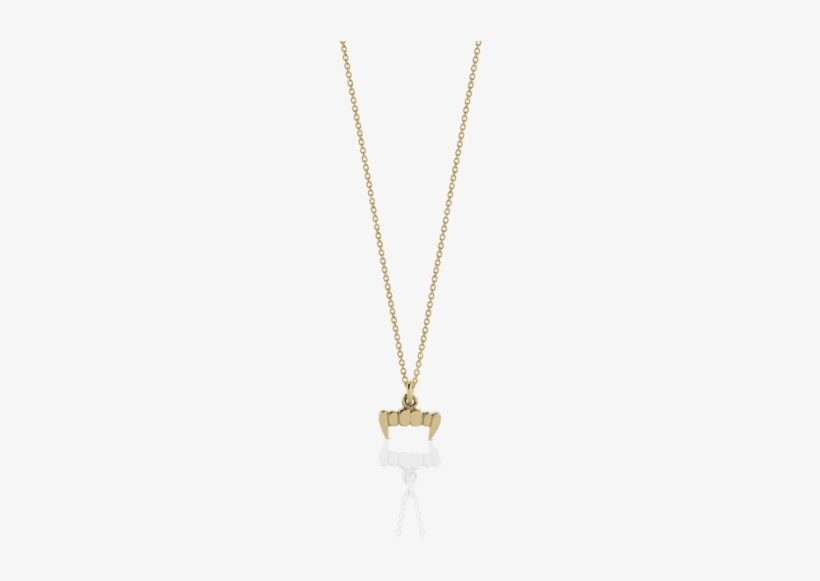 Fang Charm Necklace - Colgante Con 2 Iniciales, transparent png download