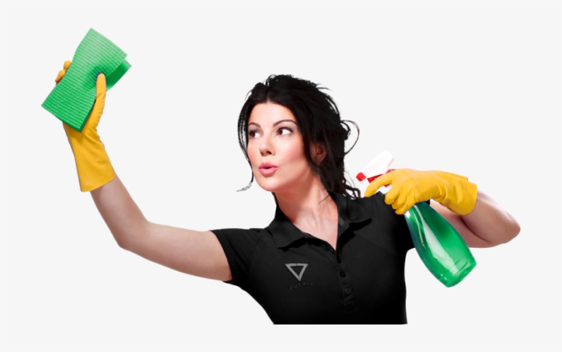 Cleaning Lady Germ Busters - Mujer De Limpieza, transparent png download