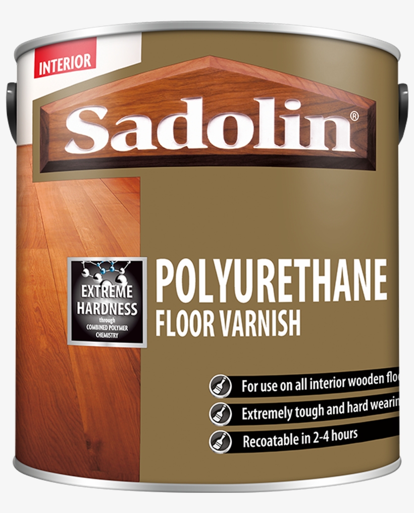 Sadolin Polyurethane Floor Varnish - Sadolin Polyurethane Floor Varnish Gloss Clear 5l Hc5105f, transparent png download