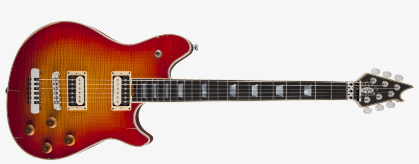 Evh® Wolfgang® Usa Custom Relic®, Ebony Fingerboard, - Evh Wolfgang Usa Custom Relic Electric Guitar, Vintage, transparent png download