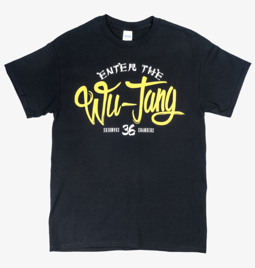 Script Wu Tang Logo T Shirt - Black Gators T Shirt, transparent png download