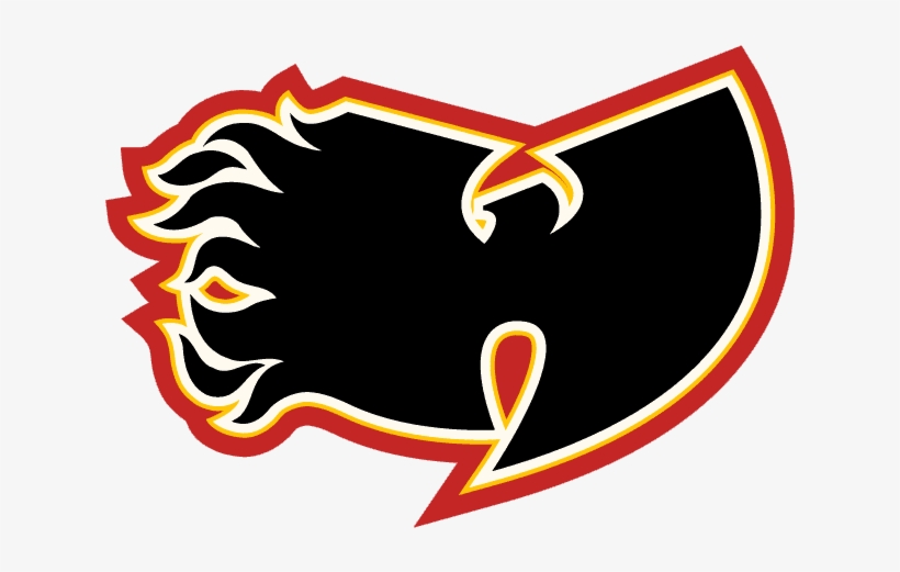 Wu-art Thursday - Nhl Calgary Flames Paw-shaped Magnet, One Size, Red, transparent png download