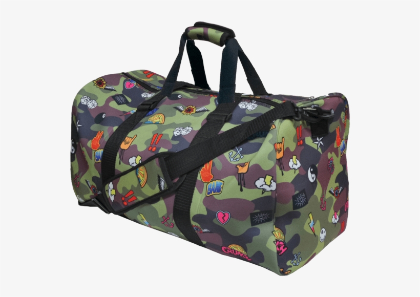Picture Of Camo Duffle Bag - Duffel Bag, transparent png download