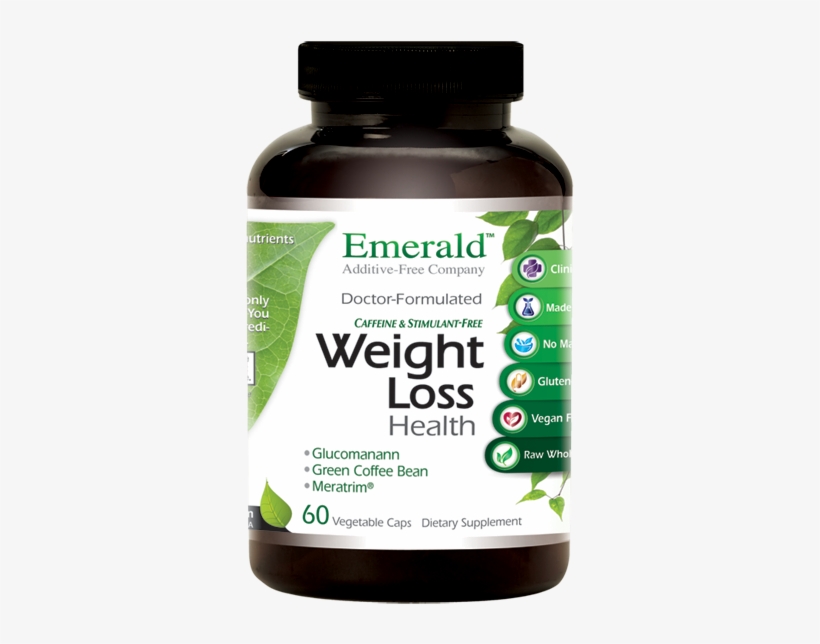 Emerald Weight Loss Bottle - Dietary Supplement, transparent png download