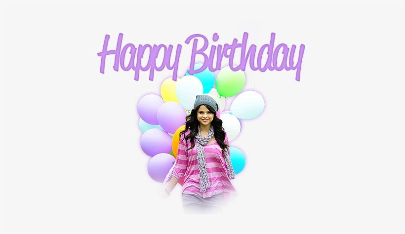 Today Is A Very Special Day For Us Its Selena Gomez's - Girl, transparent png download