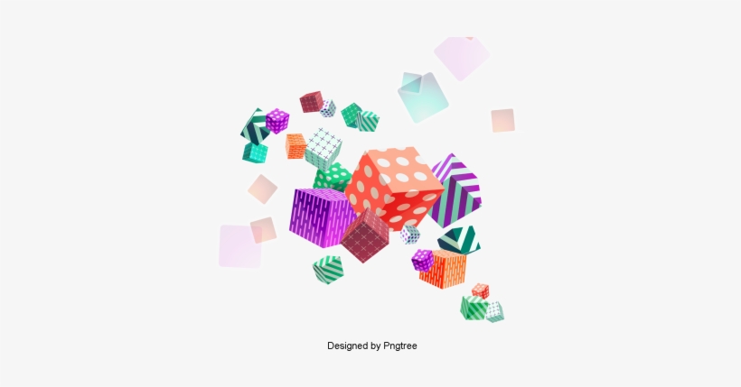 Bright Color Geometry Flat Gradient Float, Colorful, - Geometry, transparent png download