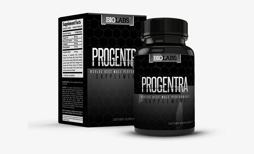 Box And Bottle Of Progentra Dietary Supplements - Progentra Price In Pakistan, transparent png download