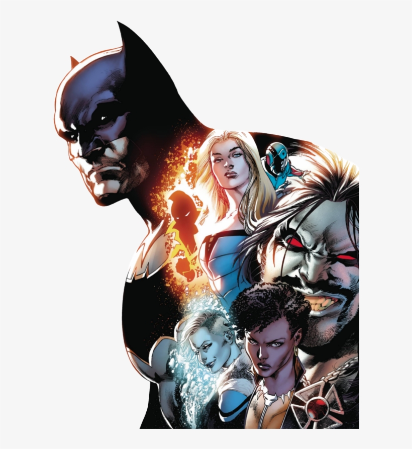 0208172 - Justice League Of America: Rebirth #1: A: Reis, transparent png download