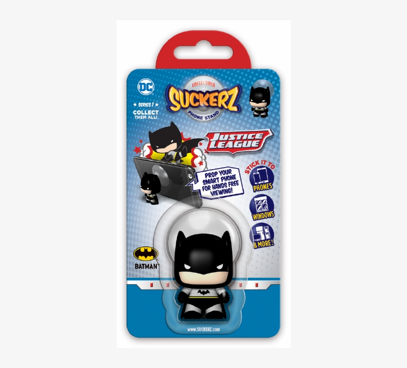 Justice League Batman Chibi Suckerz - Justice League, transparent png download
