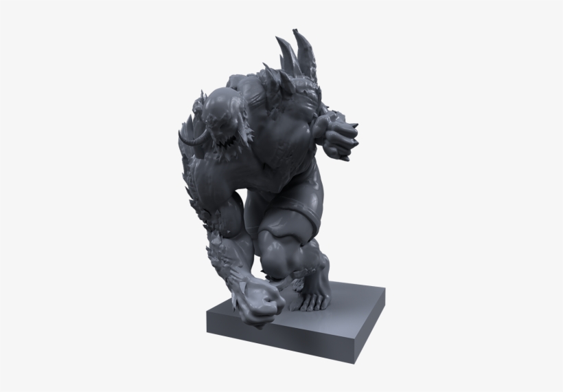 Doomsday - Statue, transparent png download