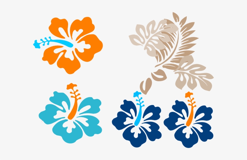 Tropical Flowers Png Clipart, transparent png download