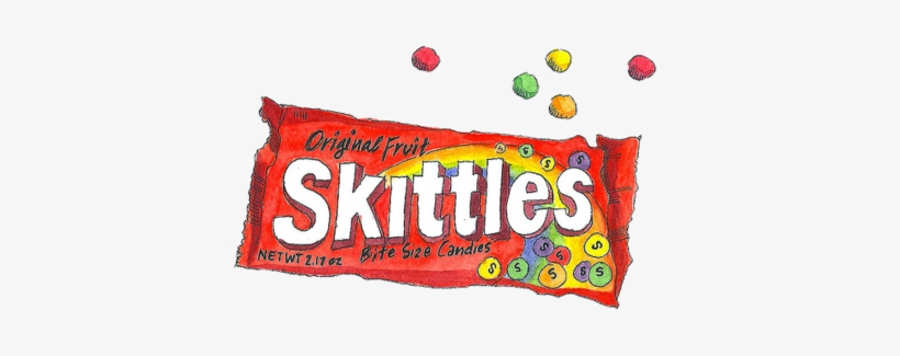 Skittles Transparent Font - Skittles Overlay, transparent png download