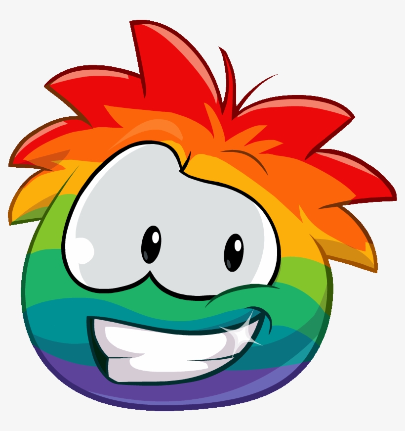 Skittles - Club Penguin Pets Rainbow, transparent png download