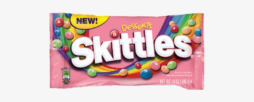 Skittles Desserts - Skittles Candy Desserts Laydown Bag 12 Count 14 Oz, transparent png download
