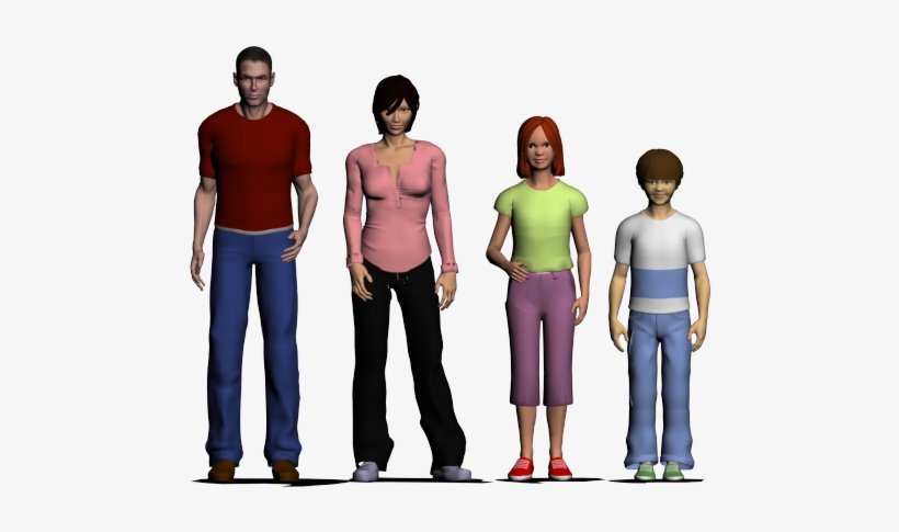 House Model Avatar Models - Model, transparent png download