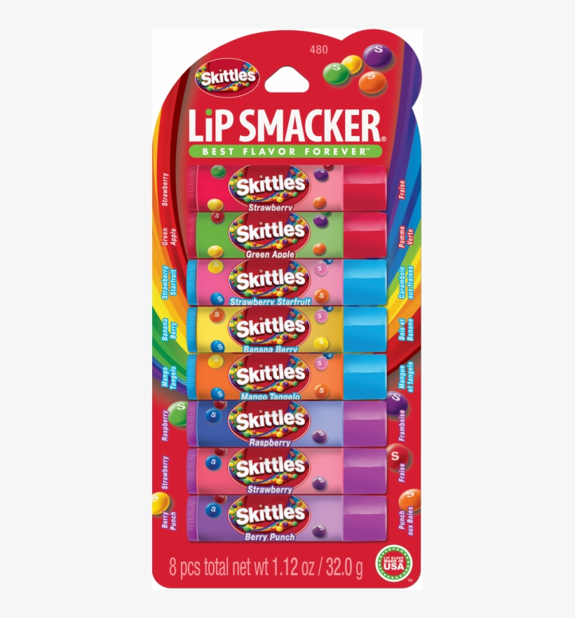 Lip Smacker Skittles, transparent png download