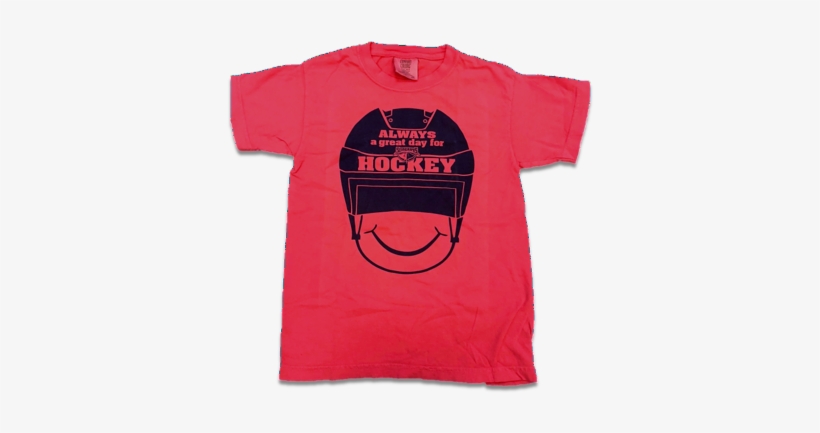 Youth Always A Great Day For Hockey Short Sleeve Tee - Barb Stranger Things Shirt, transparent png download