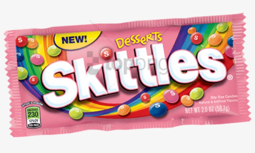 Gotta Try These For Sure - Skittles Candies, Bite Size, Desserts - 2 Oz, transparent png download