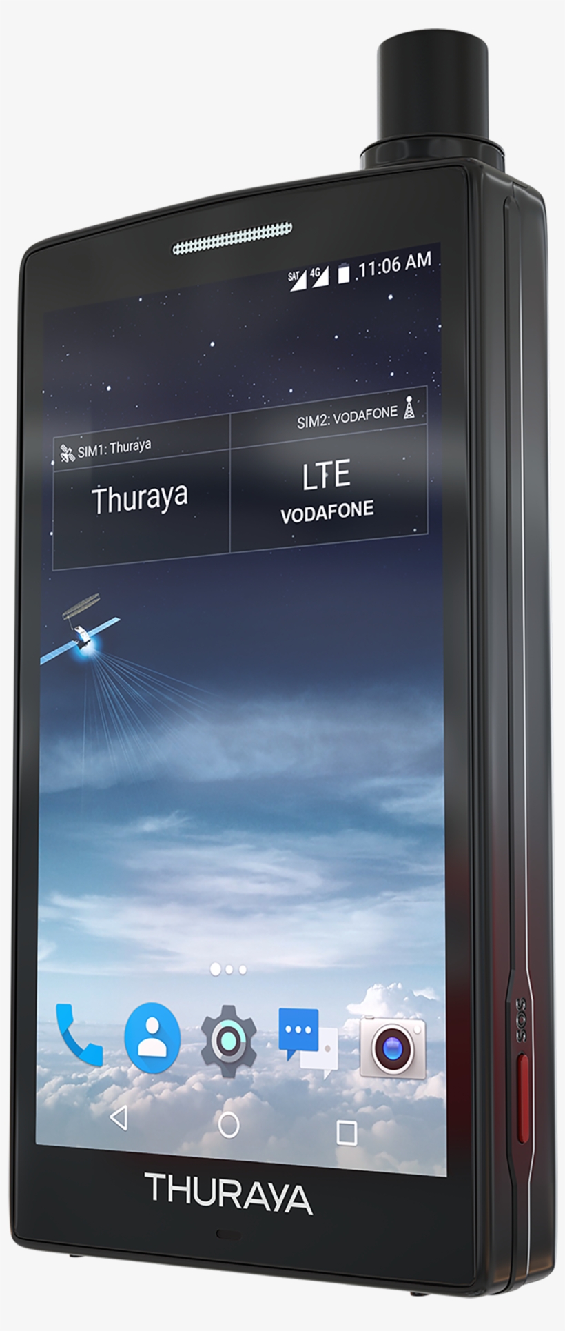 The Thuraya X5-touch Allows You To Make And Receive - Thuraya X5 Touch, transparent png download