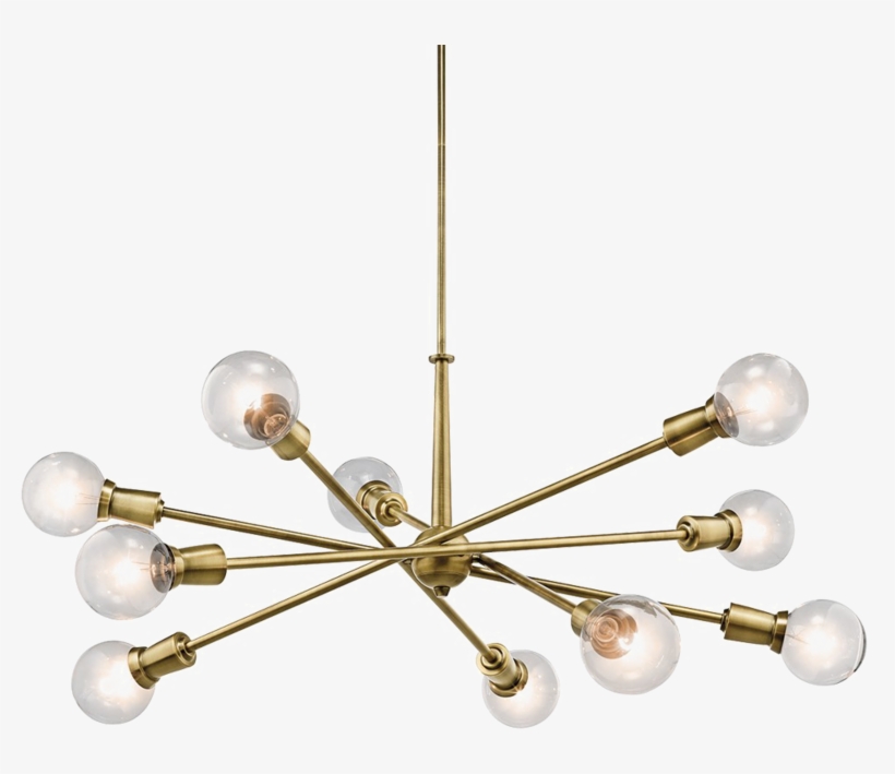 Chandelier Png Clipart - Kichler Armstrong, transparent png download