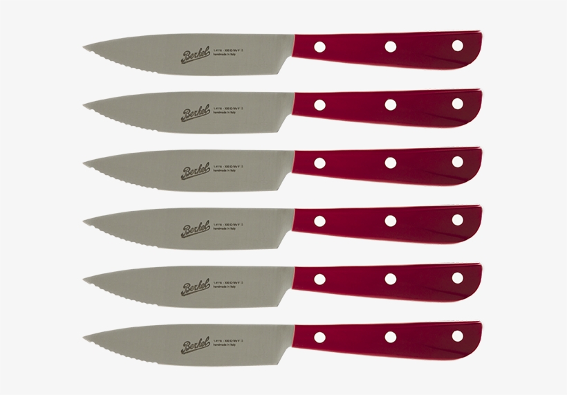 Synthesis Set Of 6 Steak Knives - Steak Knife, transparent png download