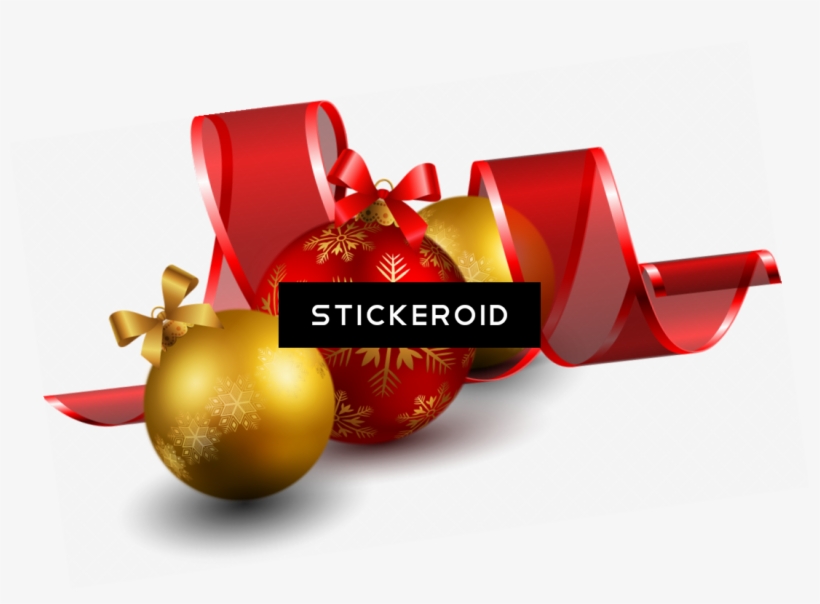 Happy New Year Holidays - Enfeites De Natal Em Png, transparent png download