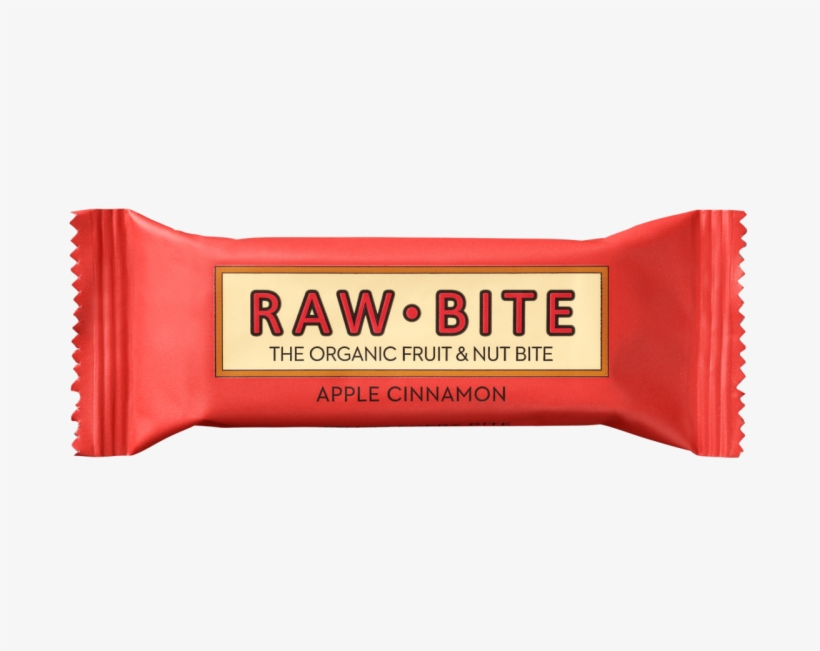 Raw Bite Apple Cinnamon - Raw Bite Organic Apple Cinnamon Bars 12 X 50g, transparent png download
