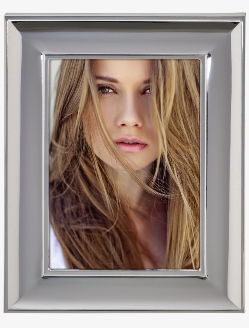 "nevada" Portrait Frame, Silver, 15 X 20 Cm - Hama Porträtrahmen Nevada, Silber, 10 X 15 Cm, transparent png download