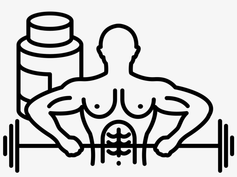 Png File Svg - Bodybuilding, transparent png download