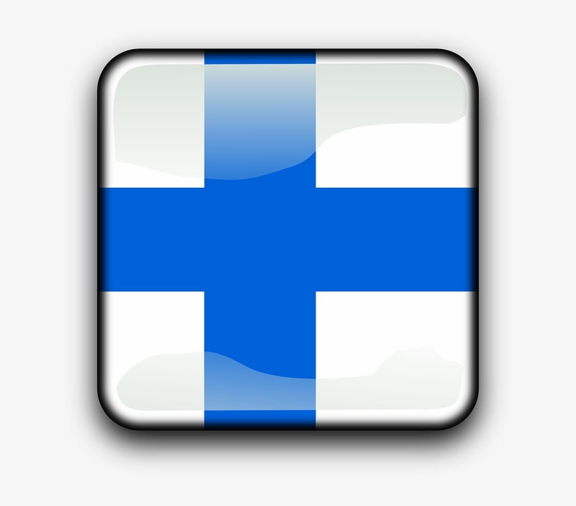 Finland - Suomen Lippu Neliö, transparent png download