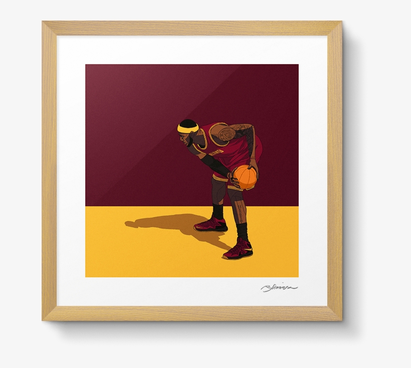 Shop-lebron - Picture Frame, transparent png download