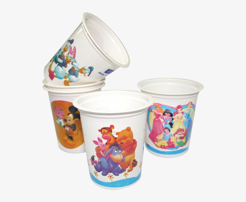 Disney Plastic Cups - Disney, transparent png download