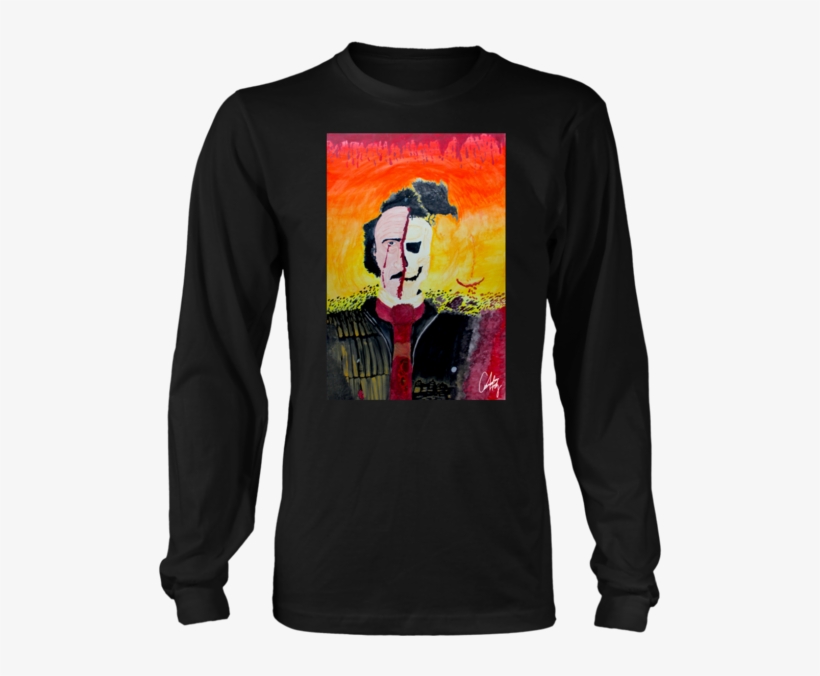 Edgar Allan Poe Long Sleeve, transparent png download