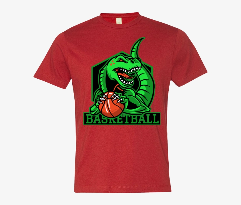Basketball Raptors T-shirt Template - Shirt, transparent png download