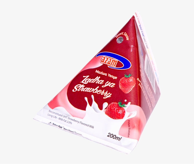 Azam Uht Strawberry Milk - Azam Dairy Products Limited Zanzibar, transparent png download
