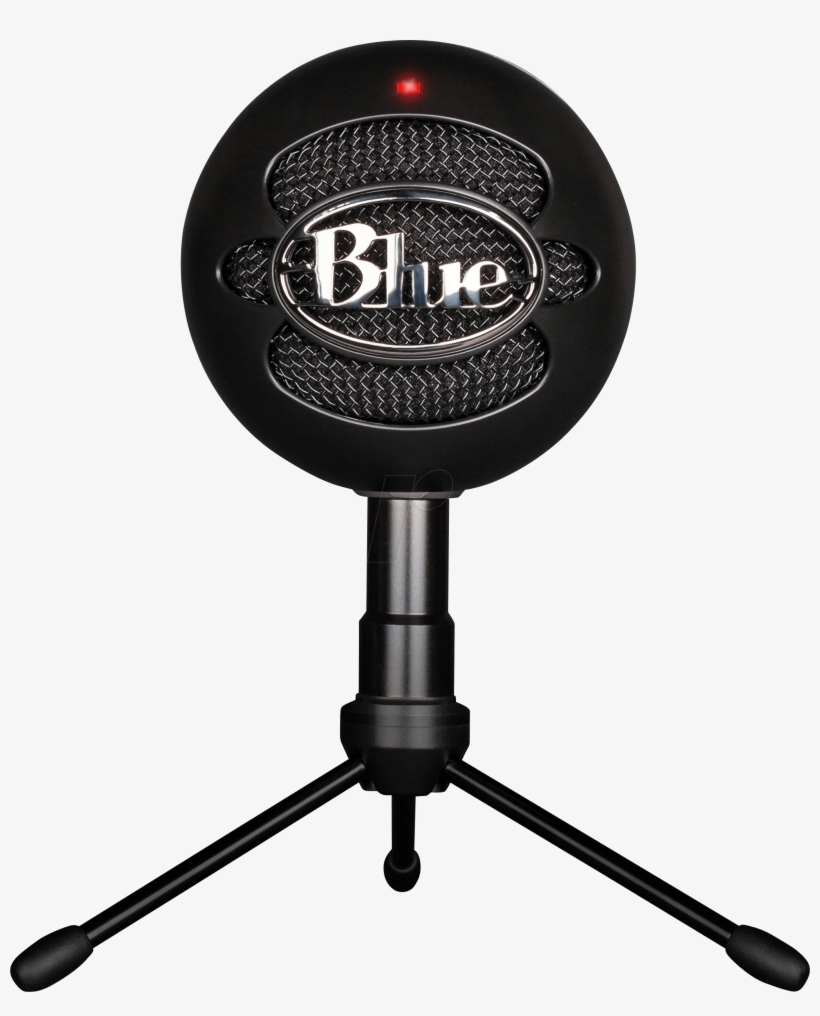 Black Snowball Ice Usb Microphone Blue Microphones - Snowball Ice Usb Microphone, transparent png download